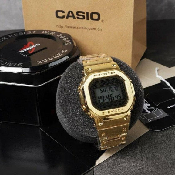 Casio G-Shock Digital Gold Full Metal Men's Watch