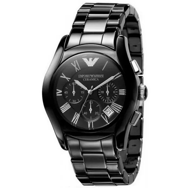 Emporio Armani Black Ceramic Watch