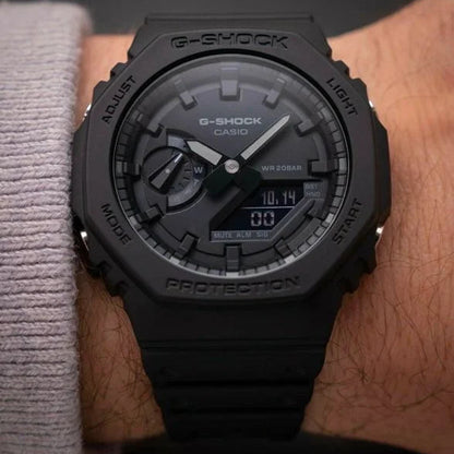 G-shock GA 2100 Black Analog Watch and 200M Water Resistant G987