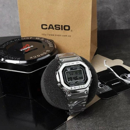 Casio G-Shock Digital Silver Full Metal Men's Watch