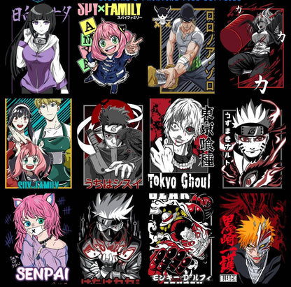 10k+ Mega Anime Tshirt Bundle 2024