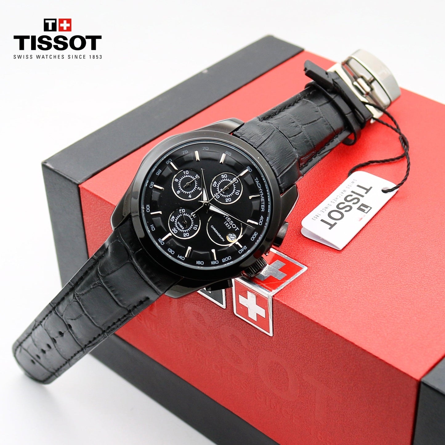 Tissot 1853 Chronograph Brown Leather Men's Watch