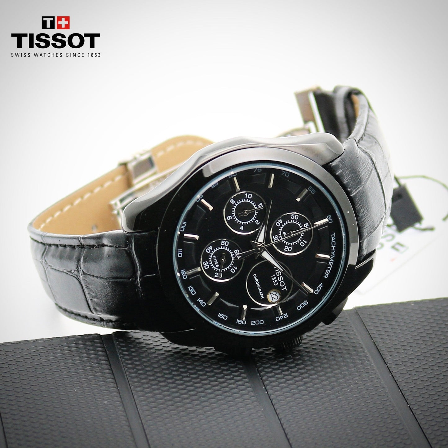 Tissot 1853 Chronograph Brown Leather Men's Watch