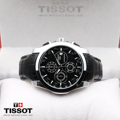 Tissot 1853 Chronograph Brown Leather Men's Watch